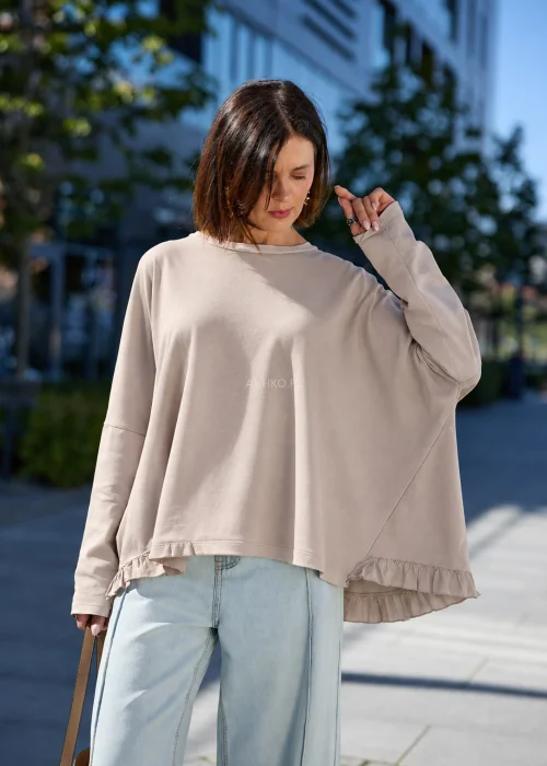 Bluzka Wiwiana Taupe 