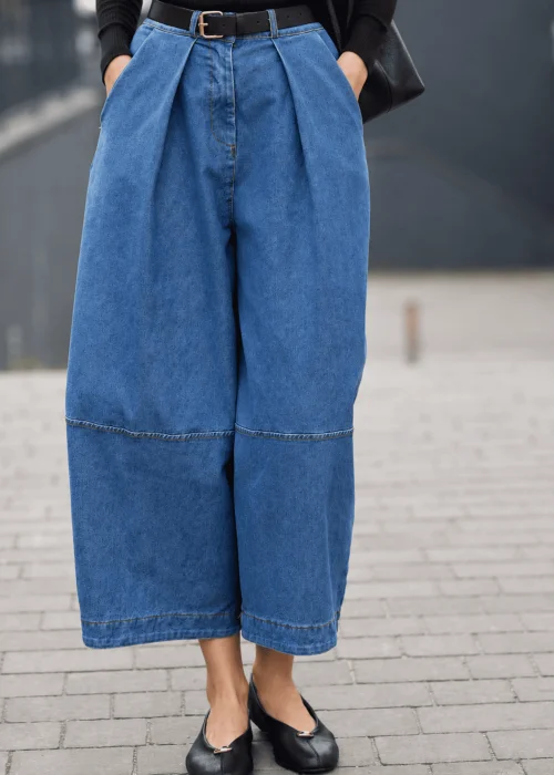 Jeansy Cullora Niebieski Denim 