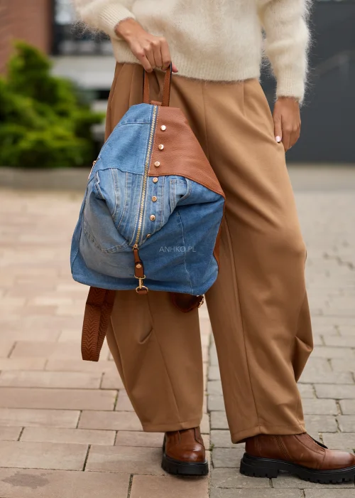 Plecak Denwick Denim Brązowy