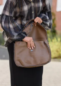 Torebka Roxanne Metal Taupe