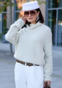 Pasek Rodea Western Brązowy