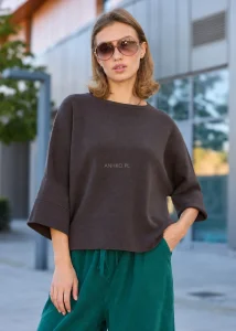 Sweter Arlienne Brązowa 