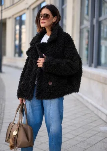 Kurtka Woolly Czarna