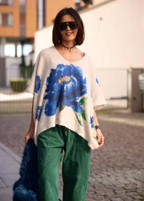 Sweter Maccono Peony Kremowy 