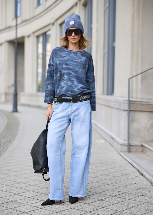 Jeansy Alive Jasny Denim 