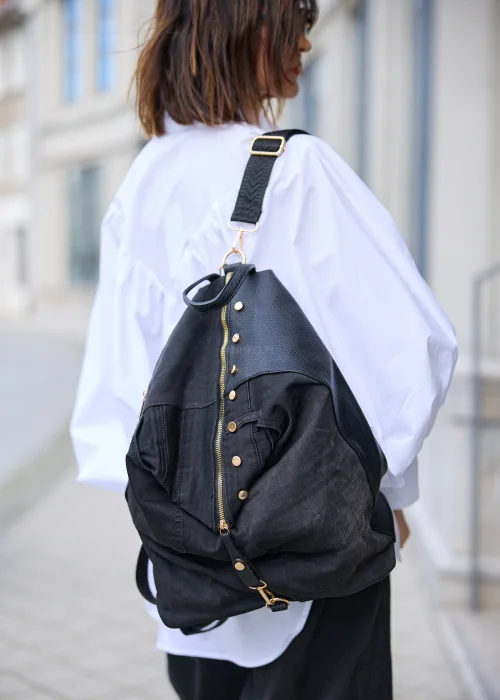 Plecak Denwick Czarny Denim