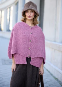 Kardigan Blend Cape Brudny Róż