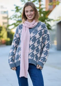 Sweter Polina Szary