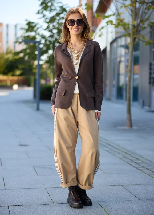 Spodnie Urban Lace Rebel Karmelowe 