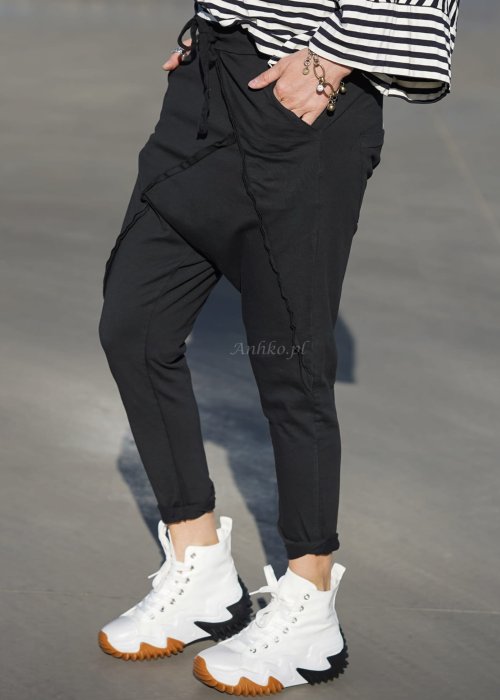 Czarne spodnie Natale 1 Black