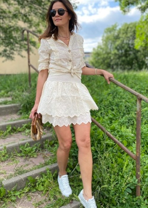 Komplet spódnica i bluzka Bibi