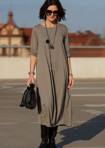 Sukienka Blan Long Taupe
