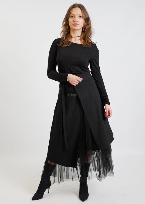 Czarna Bluzka Faris Black