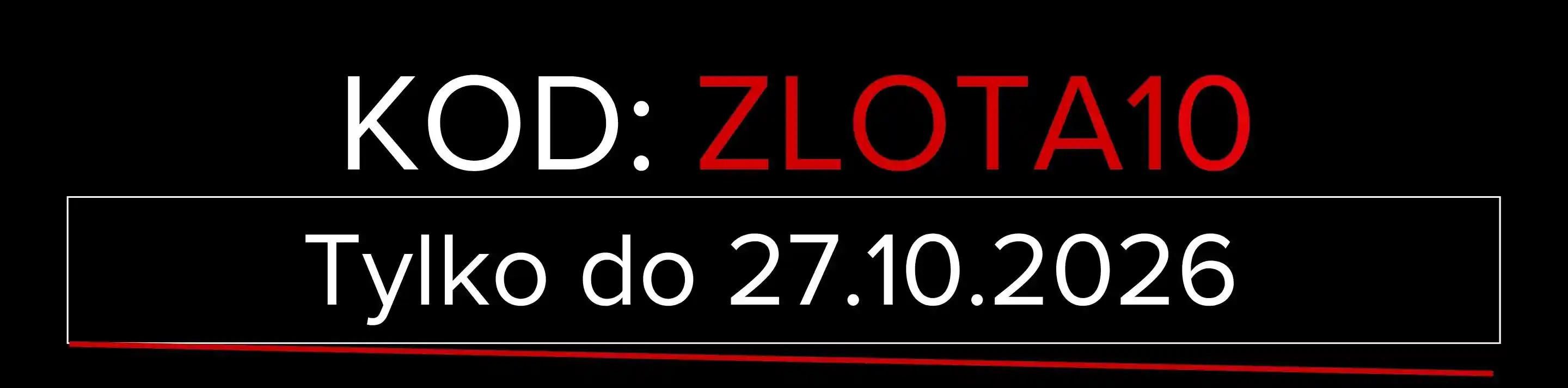 KOD RABATOWY Tylko do